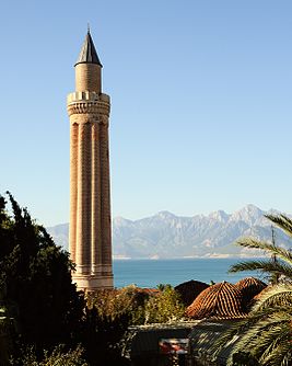 https://upload.wikimedia.org/wikipedia/commons/thumb/b/b8/Yivli_Minaret_Mosque_Antalya_crop.jpg/267px-Yivli_Minaret_Mosque_Antalya_crop.jpg